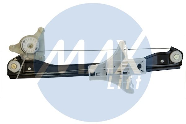 Rear left window regulator mechanism, without motor, 5-door
