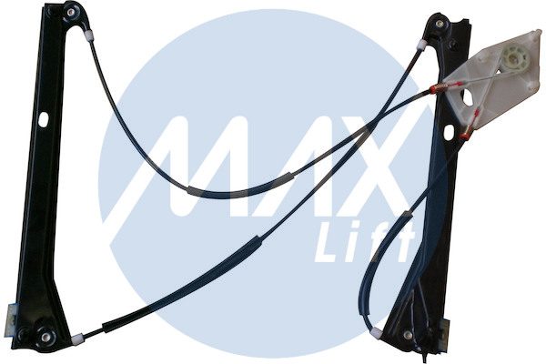 Window regulator mechanism, front left, without motor, 3-door