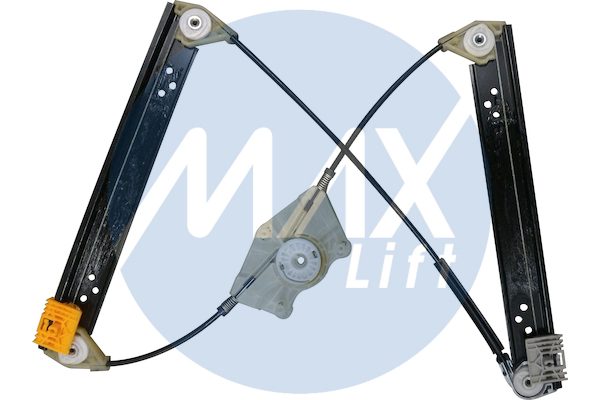 Rear left window regulator mechanism, without motor, 5-door