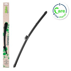 Tergicristalli VALEO CANOPY 583957 530 mm, Spazzole flat blade, con spoiler, 21 Pollici