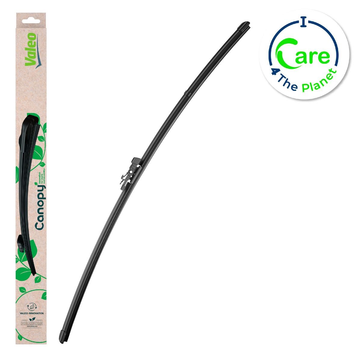 Tergicristalli VALEO CANOPY 583990 700 mm, Spazzole flat blade, con spoiler, 30 Pollici