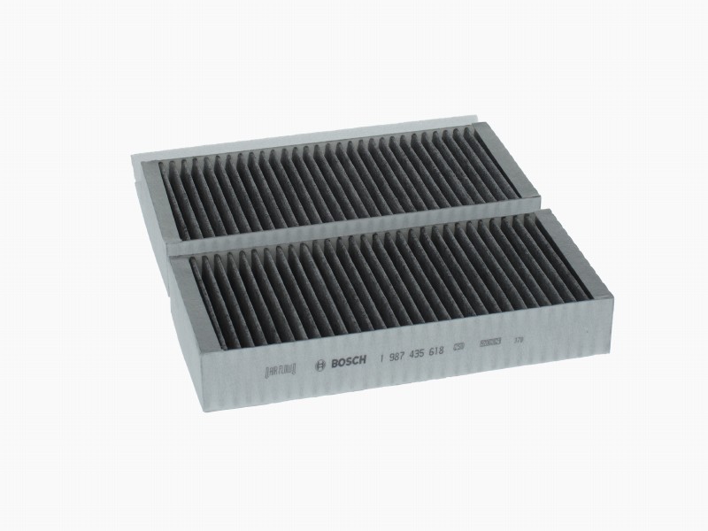 Activated carbon cabin filter
