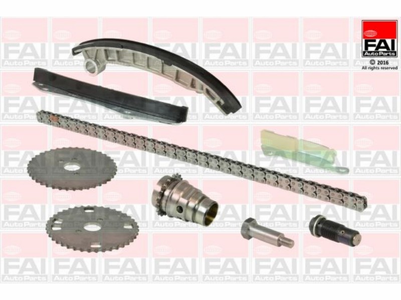 Kit catena distr.Iveco mot.euro 5(9 pz)