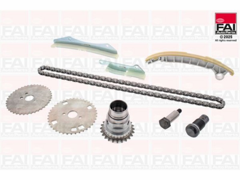 Kit catena distr.Iveco mot.euro 4(9 pz)