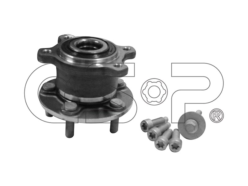 Kit cuscinetto con mozzo ruota post.Ford