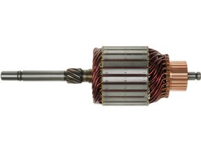 Starter motor armature