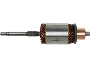 Starter motor armature