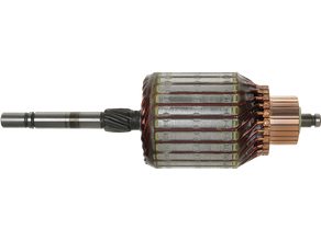 Starter motor armature