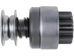 Starter motor pinion
