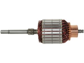 Starter motor armature