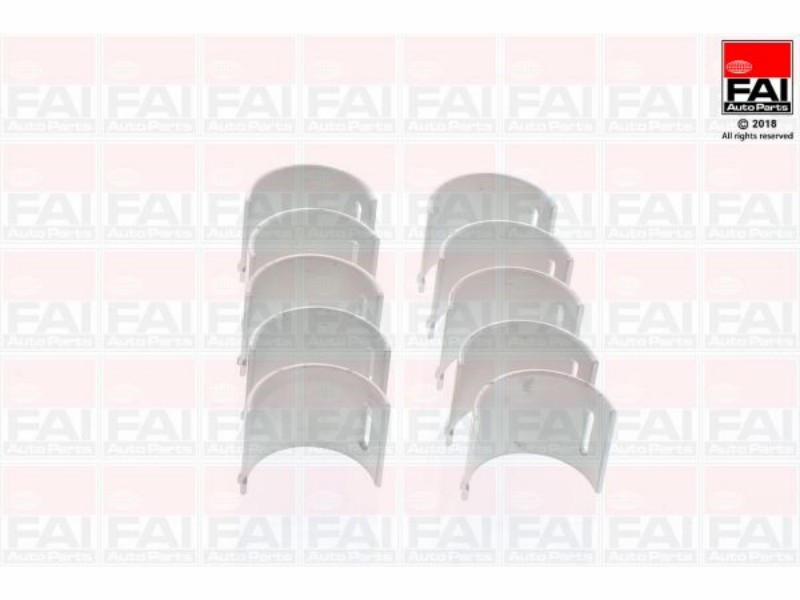 Engine bearing shell set