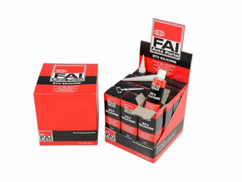 Silicone nero - conf. 12x75 ml