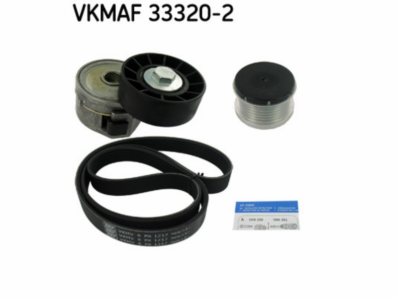 Complete alternator freewheel kit (F