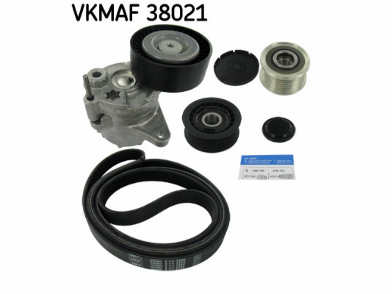 Complete alternator freewheel kit (F