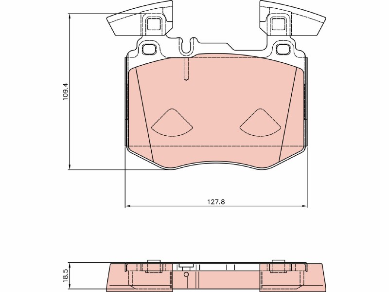 Brake pad kit