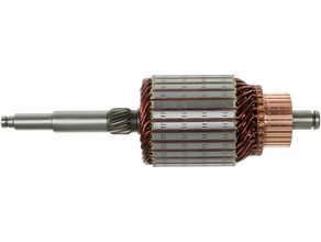 Starter motor armature