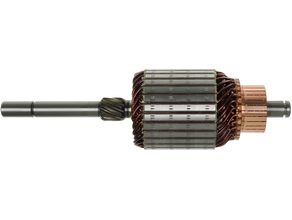 Starter motor armature