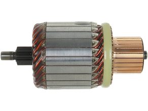 Starter motor armature