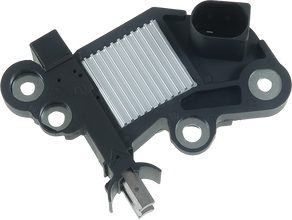 Starter motor commutator-side bracket