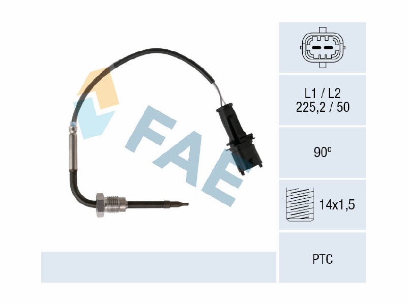 Exhaust gas temperature sensor