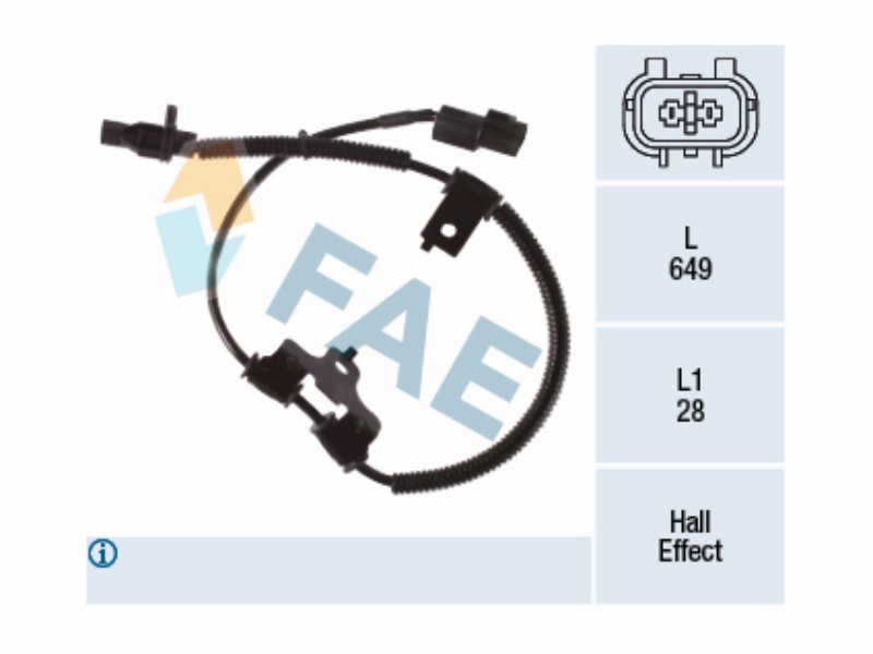 Wheel speed sensor - ABS