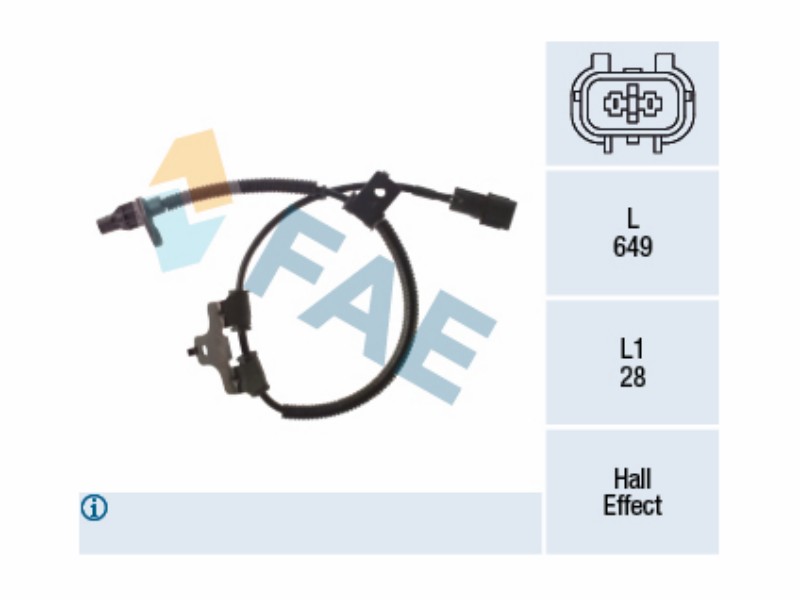 Wheel speed sensor - ABS