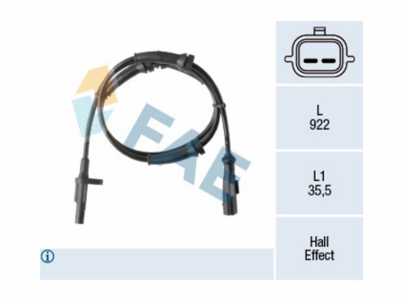 Wheel speed sensor - ABS