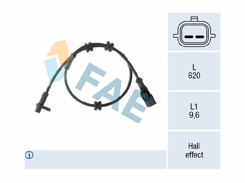Wheel speed sensor - ABS
