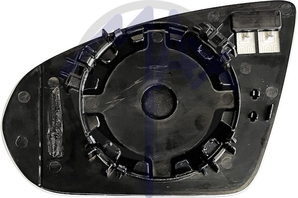 Rear-view mirror glass, right, heated aspherical chrome
