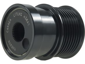 Alternator freewheel pulley