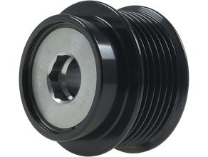 Alternator freewheel pulley