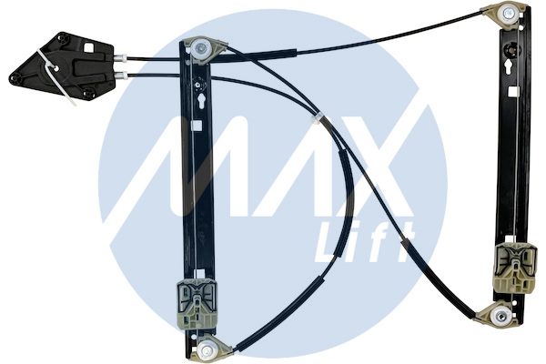 Window regulator mechanism, front left, without motor, 3-door
