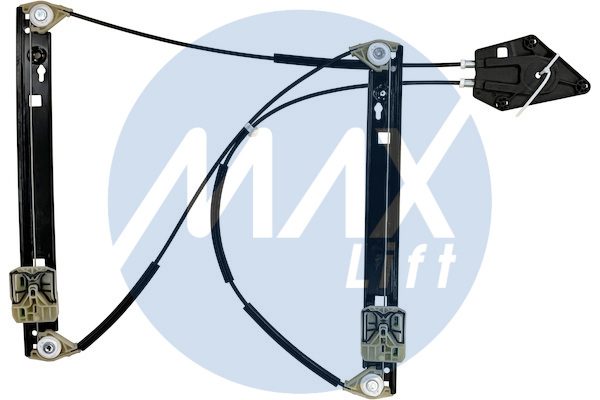 Window regulator mechanism, front right, without motor, 3-door