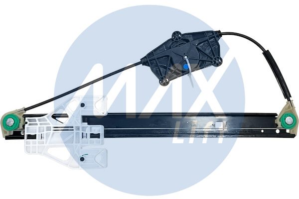 Rear left window regulator mechanism, without motor, 5-door