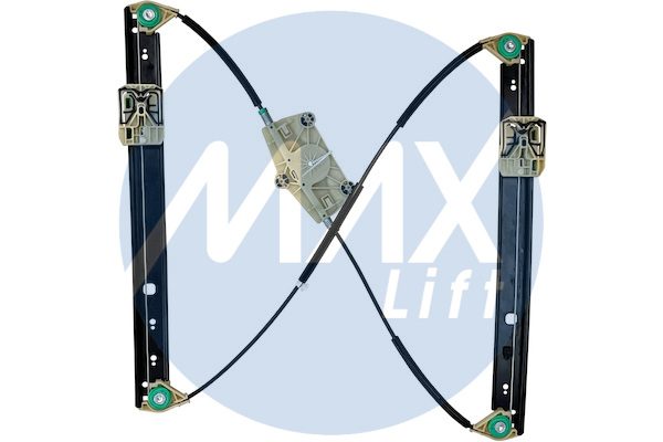 Rear left window regulator mechanism, without motor, 5-door