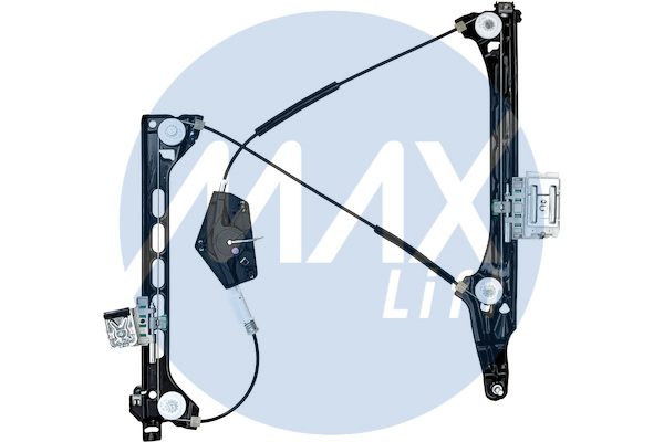 Window regulator mechanism, front left, without motor, 3-door