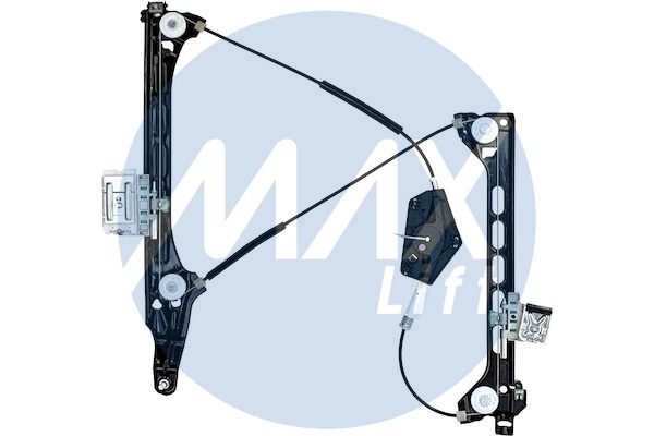 Window regulator mechanism, front right, without motor, 3-door