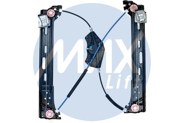 Rear left window regulator mechanism, without motor, 5-door