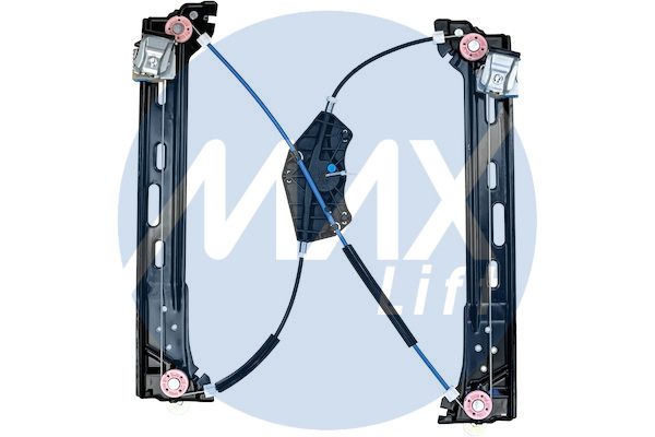 Rear right window regulator mechanism, without motor, 5-door