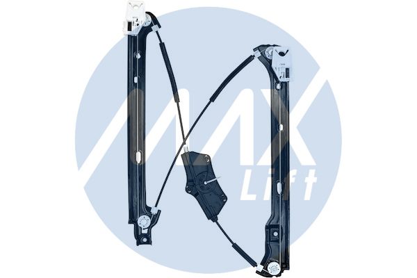Front right window regulator mechanism, without motor, 5-door