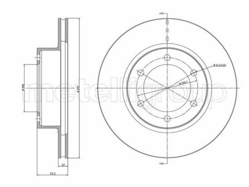 Dischi freno 4RUNNER III Land cruiser 95 02
