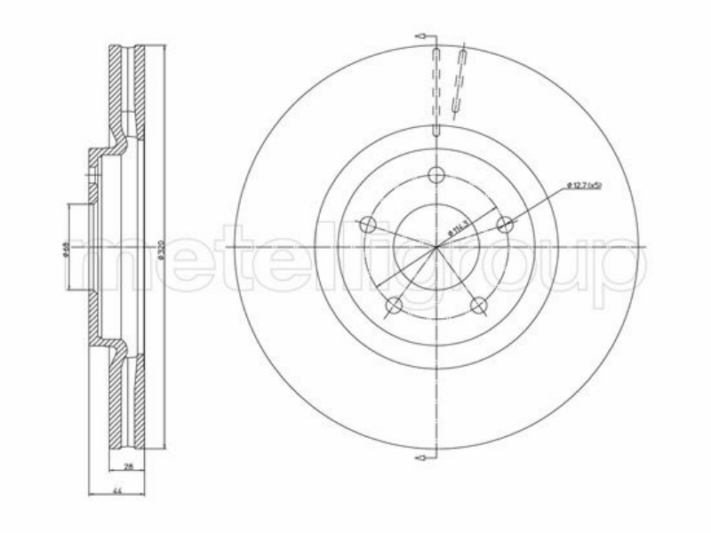 Dischi freno koleos 2.0 Qashqai 2.0 07
