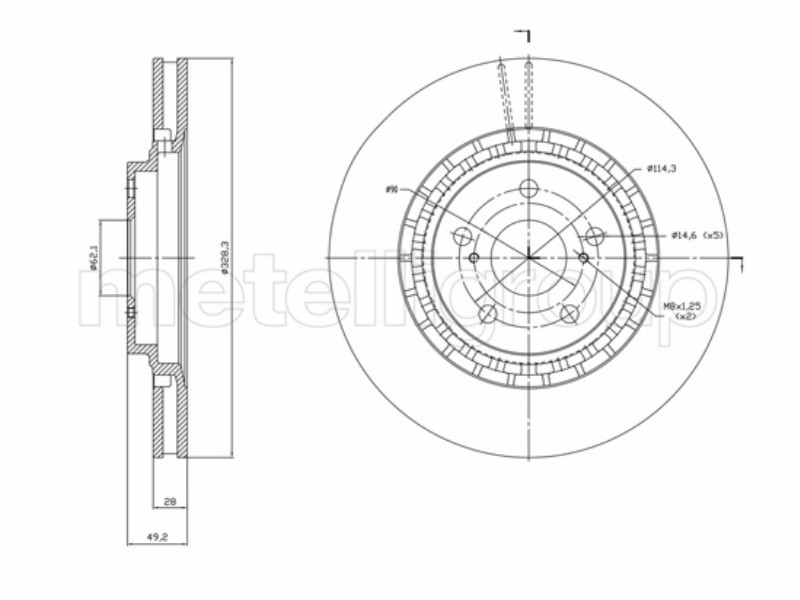 Dischi freno nx 200T 300H RAV4 IV 08