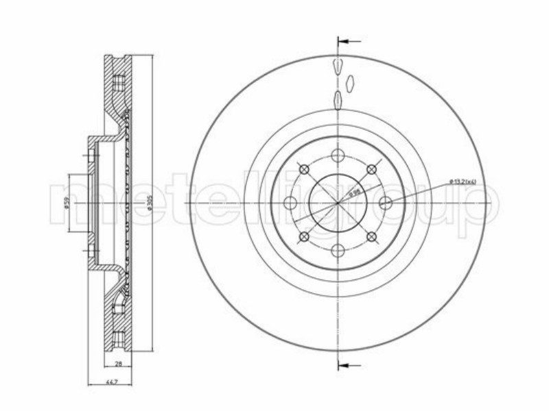 Dischi freno delta III 1.9 2.0MJT 08