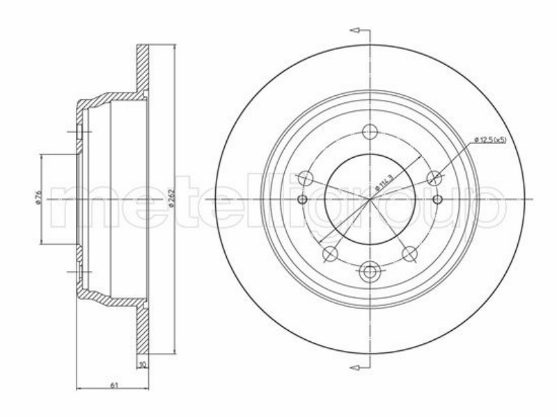 Dischi freno post ceed I pro ceed 07