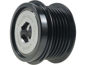 Alternator freewheel pulley