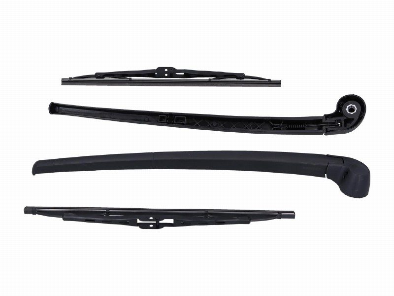 Wiper arm, window cleaning