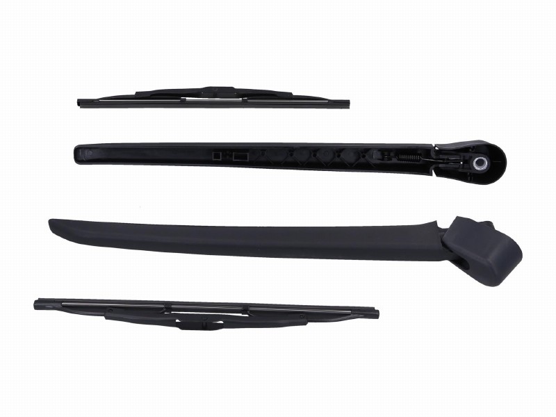 Wiper arm, window cleaning