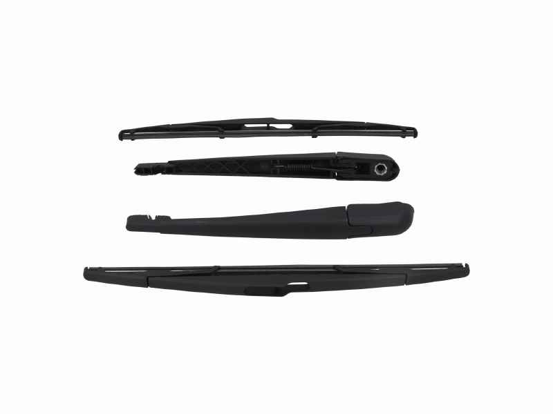 Wiper arm, window cleaning