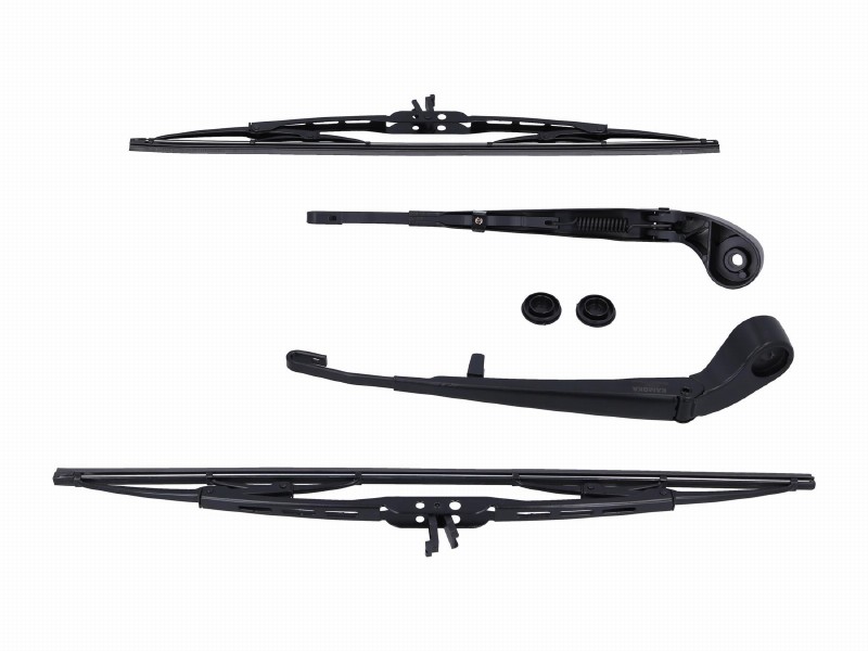 Wiper arm, window cleaning